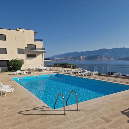 Studio Apartma Pag Blue Ocean 1 With Sea View Pag Town Kültér fotó