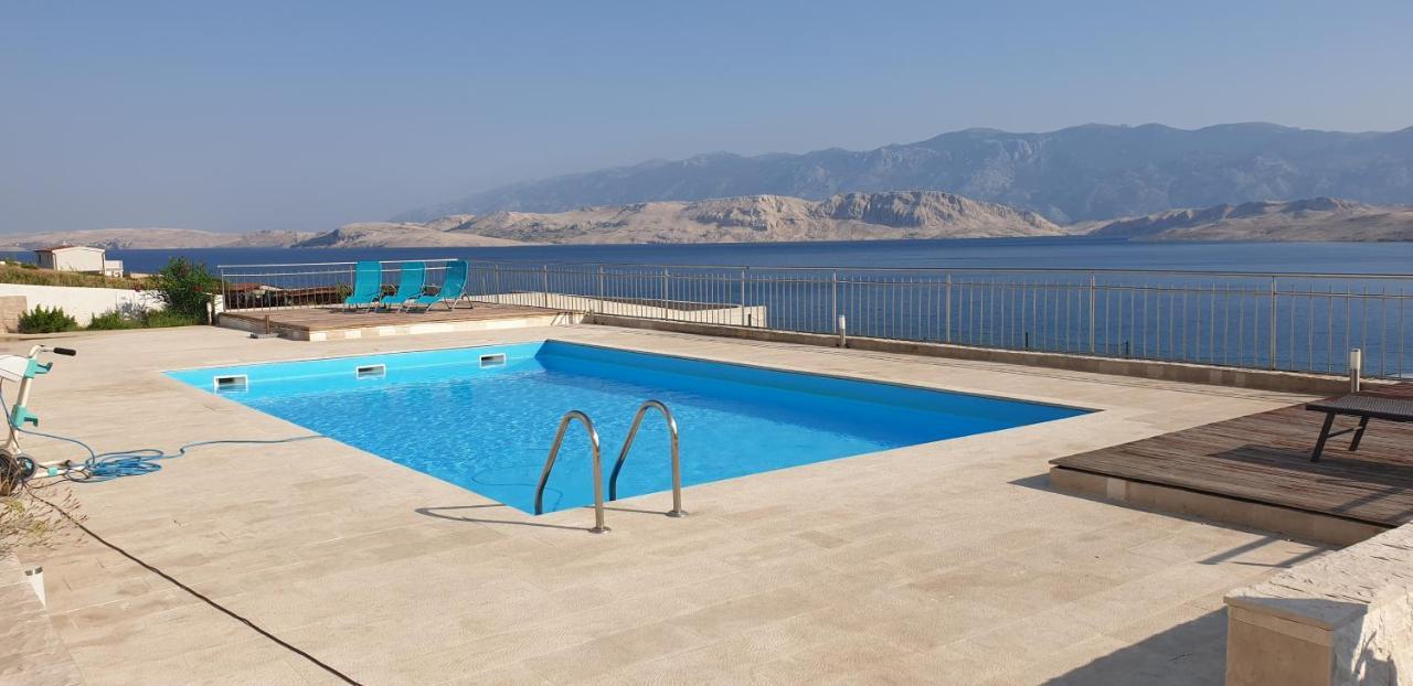 Studio Apartma Pag Blue Ocean 1 With Sea View Pag Town Kültér fotó